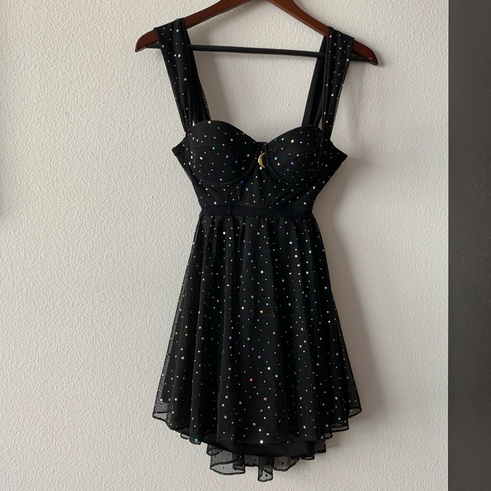 Margarita Mermaid Sparkle Mini Dress